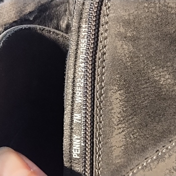 Frye & Co. Penny Bootie Distressed Lace Up Zipper Side Size 7 - Picture 2 of 12